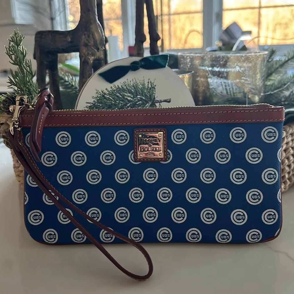 Cubs Dooney and Bourke wristlet